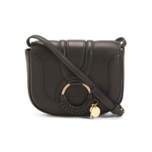 Image of sale on Leather Hana Flap over Crossbody with Round Hardware