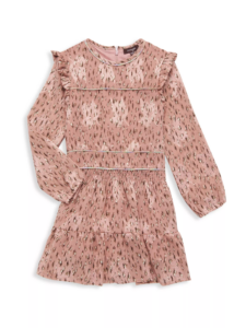 Image of sale on Little Girl’s & Girl’s Mindy Leopard Rainbow Dress