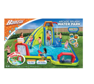 Image of sale on Banzai Inflatable Arcade Splash Water Park