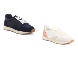 Image of sale on Suede Farrah Lace Up Sneakers