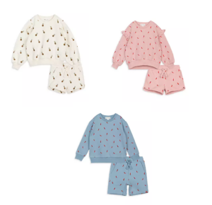 Image of sale on Sweatshirt & Shorts Set