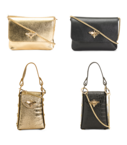 Image of sale on Leather Bee Chain Crossbody