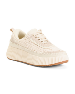Image of sale on Loop Woven Platform Sneakers
