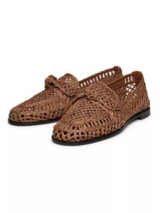 Image of sale on Raffia Penny Loafers