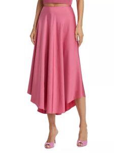 Image of sale on Satin Handkerchief Skirt