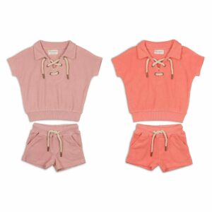 Image of sale on Girls’ Beach Terry Shirt & Shorts Set – Baby, Little Kid