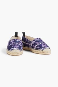 Image of sale on Kenda Printed Canvas Espadrilles