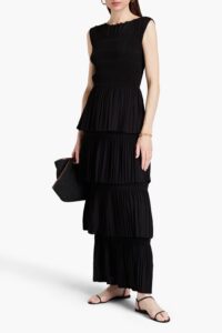 Image of sale on Tiered Voile Maxi Dress