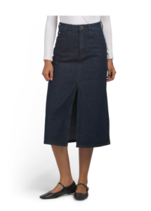 Image of sale on Denim Midi Skirt