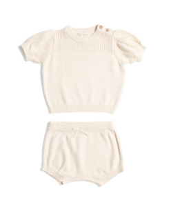 Image of sale on Infant Girls 2pc Knit Shorts Set