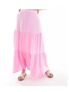 Image of sale on Maxi Skirt in Pink