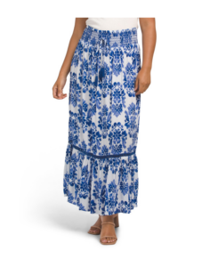 Image of sale on Floral Maxi Skirt