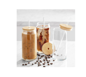 Image of sale on Mainstays 4pk Briar Beer Can Glass Set