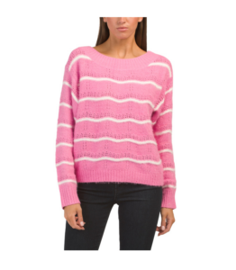 Image of sale on Long Sleeve Striped Sweater