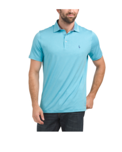 Image of sale on Solid Melange Performance Polo