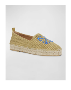 Image of sale on Arrow Raffia Espadrille Loafers