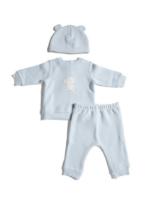 Image of sale on Newborn Boys 3pc Quilted Set