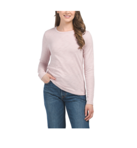 Image of sale on Long Sleeve Crewneck Top