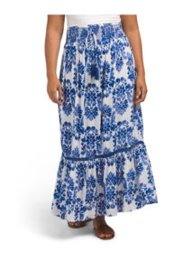 Image of sale on Floral Maxi Skirt