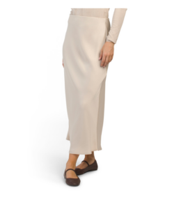 Image of sale on Satin 35 Inch Slip Skirt
