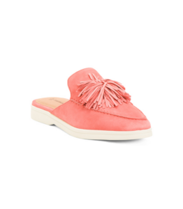Image of sale on Suede Darlene Fringe Mules