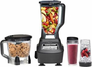 Image of sale on Ninja BL770 Mega Kitchen System, 1500W, 4 Functions for Smoothies, Processing, Dough, Drinks & More