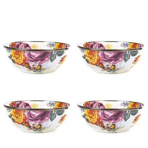 Image of sale on White Flower Market Everyday Bowls, Set of 4