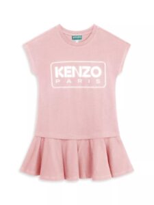 Image of sale on Little Girl’s & Girl’s Logo Cotton Dress
