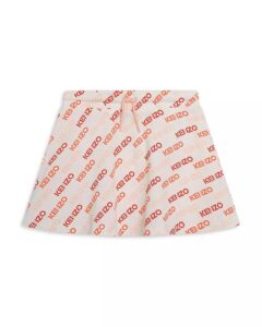 Image of sale on Girls’ Logo Print Drawstring Skirt – Little Kid
