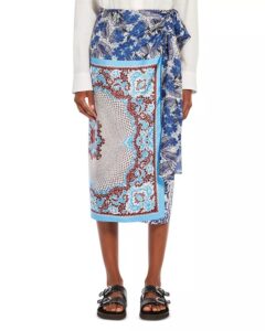 Image of sale on Nuevo Silk Sarong Skirt