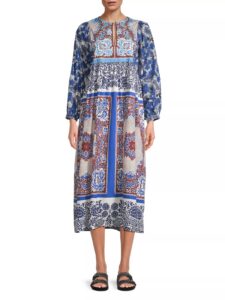 Image of sale on Ghiotto Cotton Midi-dress $50 Gift Card with Purchase