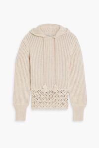 Image of sale on Crocheted Cotton Hoodie