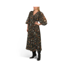Image of sale on Floral Printed Maxi Dress