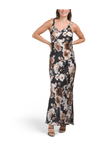 Image of sale on Sleeveless Floral Maxi Dress
