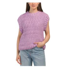 Image of sale on Chunky Knit Sweater Vest