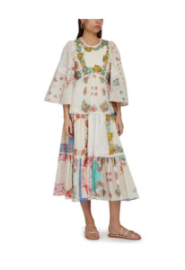 Image of sale on Clover Patched Midi Dress