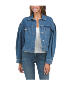 Image of sale on Long Sleeve Denim Jacket