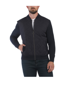 Image of sale on Wool Blend Essential Quilted Zip Jacket