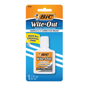 Image of sale on Wite-out Quick Dry Correction Fluid, 20ml 1-count Pack