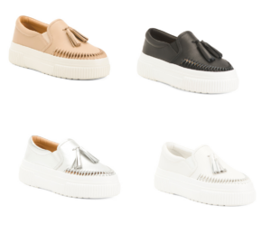 Image of sale on Winny Leather Slip on Sneakers
