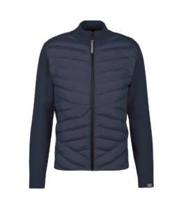 Image of sale on Noirmont Merino Wool Zip Puffer Cardigan Men 44