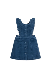 Image of sale on Girls’ Organic Corduroy Ruffle Jumper, Toddler