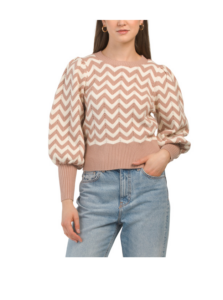 Image of sale on Chevron Knit Sweater