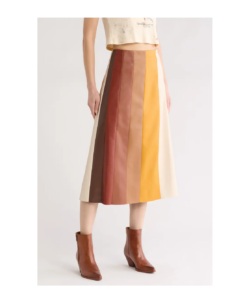 Image of sale on The Bits and Pieces Faux Leather Skirt