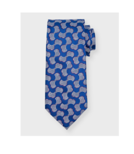 Image of sale on Men’s Geometric Silk Tie
