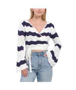 Image of sale on Kairi Wrap Sweater