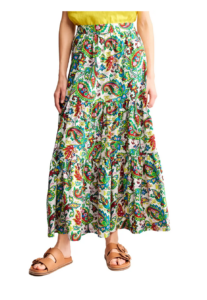 Image of sale on Lorna Tiered Maxi Skirt