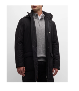 Image of sale on Men’s Solid Tech Twill Parka (size 46)