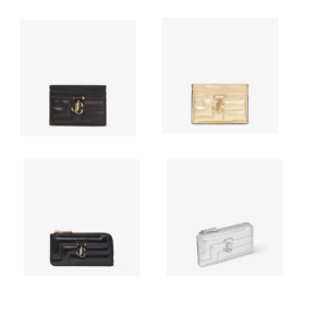 Image of sale on Nappa Leather Card Holder with Jc Emblem