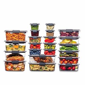Image of sale on Rubbermaid Brilliance Bpa Free 44-piece Food Storage Containers Set, Airtight, Leak-proof, with Lids for Meal Prep, Lunch, and Leftovers
